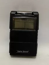 Twin Stim Otc Black Pain Relief TENS Unit And EMS Muscle Stimulator Controller