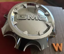 SALE #W (1) 2011-2019 GMC Sierra 2500 3500 OEM CENTER HUB CAP 9597794 (For: 2011 GMC Denali)