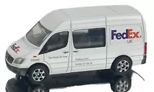 1:64 scale diecast vehicle Model FedEx UK Mercedes Benz Delivery Van