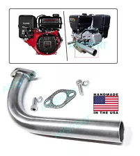 Exhaust Header pipe for: Predator Max 459cc, Duromax XP16HPE & XP18HPE 457cc