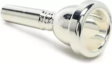 Bach 341 Classic Series Silver-plated Large Shank Trombone Mouthpiece - 1-1/2G