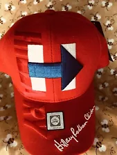 ðºð¸ Hillary Clinton Presidential Campaign Logo HISTORY Cap Hat Adjustable Red