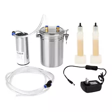 2L Portable Electric Milking Machine Vacuum Pump For Farm Sheep Milking US Plug