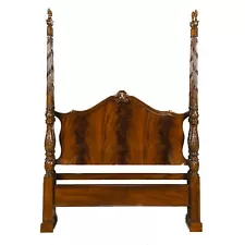 NBR019K, Niagara Furniture, King Size Mahogany Four Poster Bed