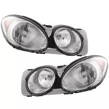 Headlight Set For 2005-2007 Buick LaCrosse Driver and Passenger Side