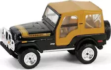 1976 Jeep CJ-5 Renegade Lifted w/ Off-Road Bumper - Black (All-Terrain Series -