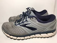 Brooks Beast 18 Gray Running Shoes Mens Size 10.5