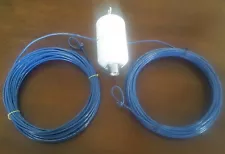 Ham Radio Dipole Antenna for 40 meters - Half-Wave - Low Power QRP style 100w