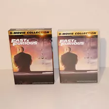 Fast & Furious 9 Movie Collection DVD with Box