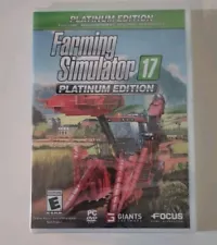 Farming Simulator 17: Platinum Edition PC 2017 NEW SEALED