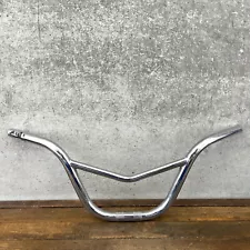 Redline Handlebars Old School BMX V-Bars Vbar Microline Chrome OG 70s 80s Stamp