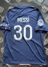 Nike 2022/23 PSG Home Jersey #30 Messi Large