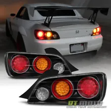 For Black 2004-2009 Honda S2000 AP2 FULL LED Tail Lights Lamps 04-09 Left+Right