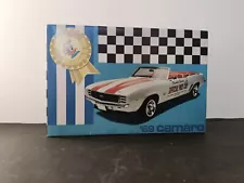 AMT 1969 Camaro Indianapolis 500 Pace Car 1/25th Looks To Be Complete Very Rare.