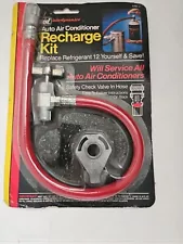  R12 Refrigerant Freon 12 Freeze 12 Heavy Duty Recharge Hose Kit Interdynamics