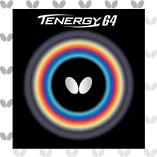 Butterfly Tenergy 64 Black Super Thick TA 2.1 mm Table Tennis Rubber