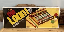 Vintage NSI The Loom 20 Inch Table Top Weaving Loom Kit Factory-Sealed