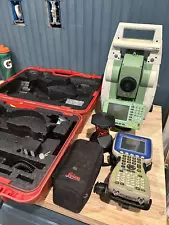 Leica TCRP1203 R300 Robotic Total Station & Allegro CX Controller with Prism 360