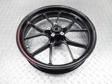 2011 11-13 Ducati Monster 796 Front Wheel Rim 17x3.5 Straight True Video OEM (For: 2011 Ducati Monster 796)