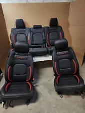 2022 Dodge Ram 1500 Series Front and Rear Leather Seats OEM