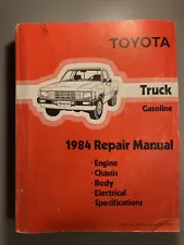 1984 Toyota Truck Gasoline Engine Repair Manual