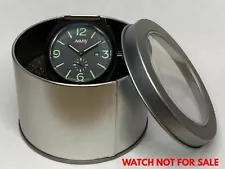 Wrist Watch Metal Gift Box Storage Display with Foam Pad - Watch not for sale