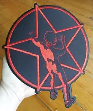 Rush Starman Logo Extra-Large Patch Memorabilia Oversized Patches Star Man