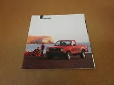 1991 Ford Ranger pickup truck sales brochure 22 page catalog literature