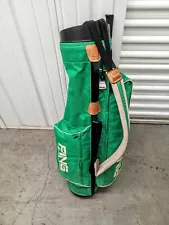 Ping Karsten light Green Sunday Golf Bag Made in USA