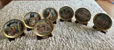 Danbury Mint Vintage MJ Hummel Limited-Edition Plate Collection ALL 7 Plates