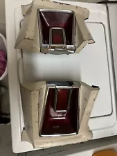 1966 Dodge Coronet Left/Right Side Taillights with Quarter Extensions