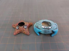 Blob House Mini Planter Lot Starfish Crab