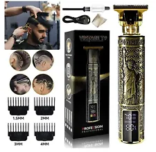 Beard Hair Trimmer for Men Professional Cordless Zero Gapped Edgers Clippers