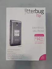 Alcatel One Touch Jitterbug 4043S Flip Phone-Grey-unopened