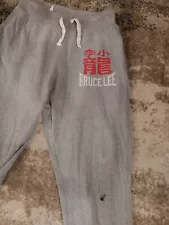 Under Armour Roots Of Fight Bloodlines Bruce Lee Gray Sweatpants Jogger Flaw S