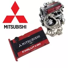 SALE- METAL KEY RING FOR MITSUBISHI LANCER EVO EVOLUTION 4G63T 4G63