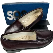 Womens SAS Leather Simplify Shoes Antique Wine Size 7 M w Box & sales receipt