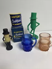 Vintage Planters Mr. Peanut Collectibles Advertising Promotional Lot