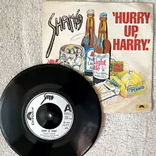 Sham 69 – Hurry Up Harry / No Entry 7" vinyl single. 1 of 3 Sham 69 for sale. A