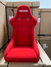 RECARO Pole Position Bucket Seat, Velour Red, 070.98.0193 FIA *Brand New*