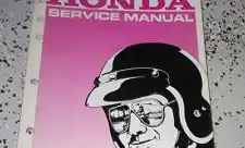 1985 1986 Honda TG50M Gyro S SCOOTER Service Shop Repair Manual BRAND NEW