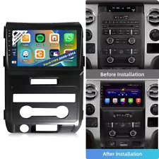 Radio de coche Android 13 para Ford F150 2009-2014 GPS navegación BT WIFI FM RDS