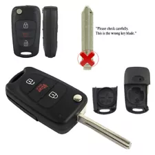 Flip Remote Car Key Fob For Kia Sportage Soul 2010 2011 2012 2013 NYOSEKSAM11ATX