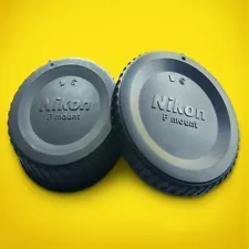 Camera Nikon Lens Rear Cap LF-4 Front Body Cap Set For Nikon F Mount BF-1B