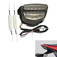 Integrated LED Rear Tail Light Turn Signals Fit For Honda CBR1000RR 08-16 Smoke (For: 2008 Honda CBR1000RR)