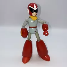 Mega Man Protoman Proto Man Figure 2004 Jazwares MEGAMAN Capcom RARE