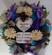 deco mesh wreaths for sale