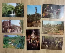 1960s Disneyland Disney Postcard Adventureland Lot of 8