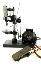 A. MUEHLMATT Precision SENSITIVE DRILL PRESS Machine with FOOT PEDAL USA