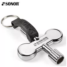 Sonor Rotor Tuning Drum Key w/ Key Ring for Slotted & Square Tension Rods RK